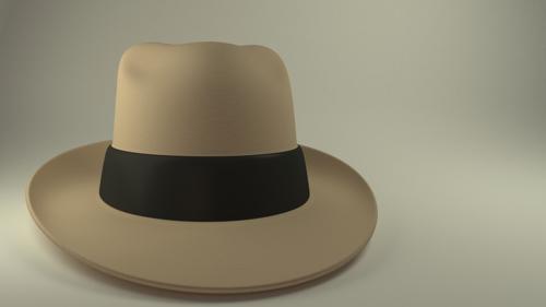Tan and Black Fedora preview image